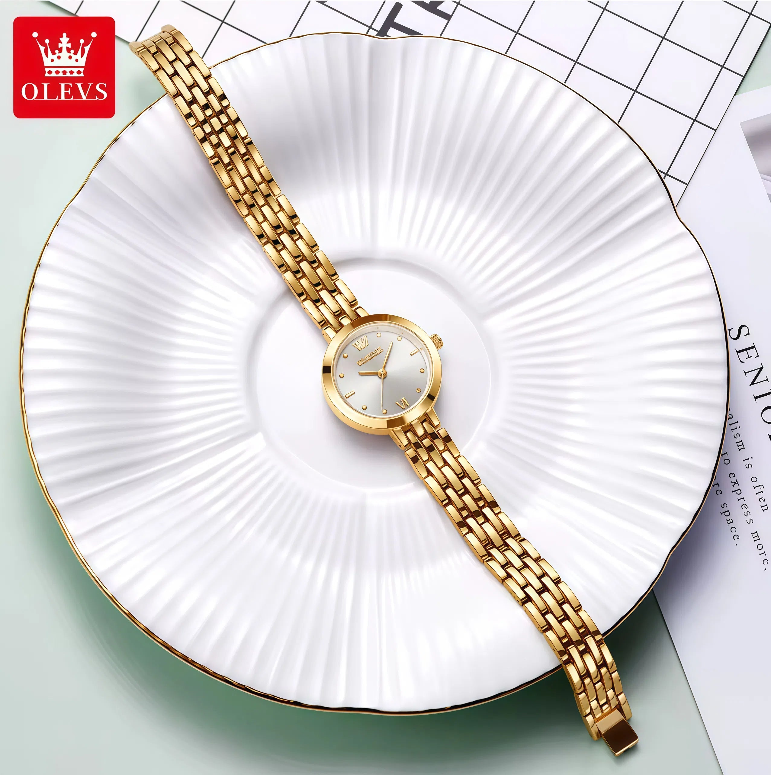 LEVS Luxury Women’s Quartz Watch