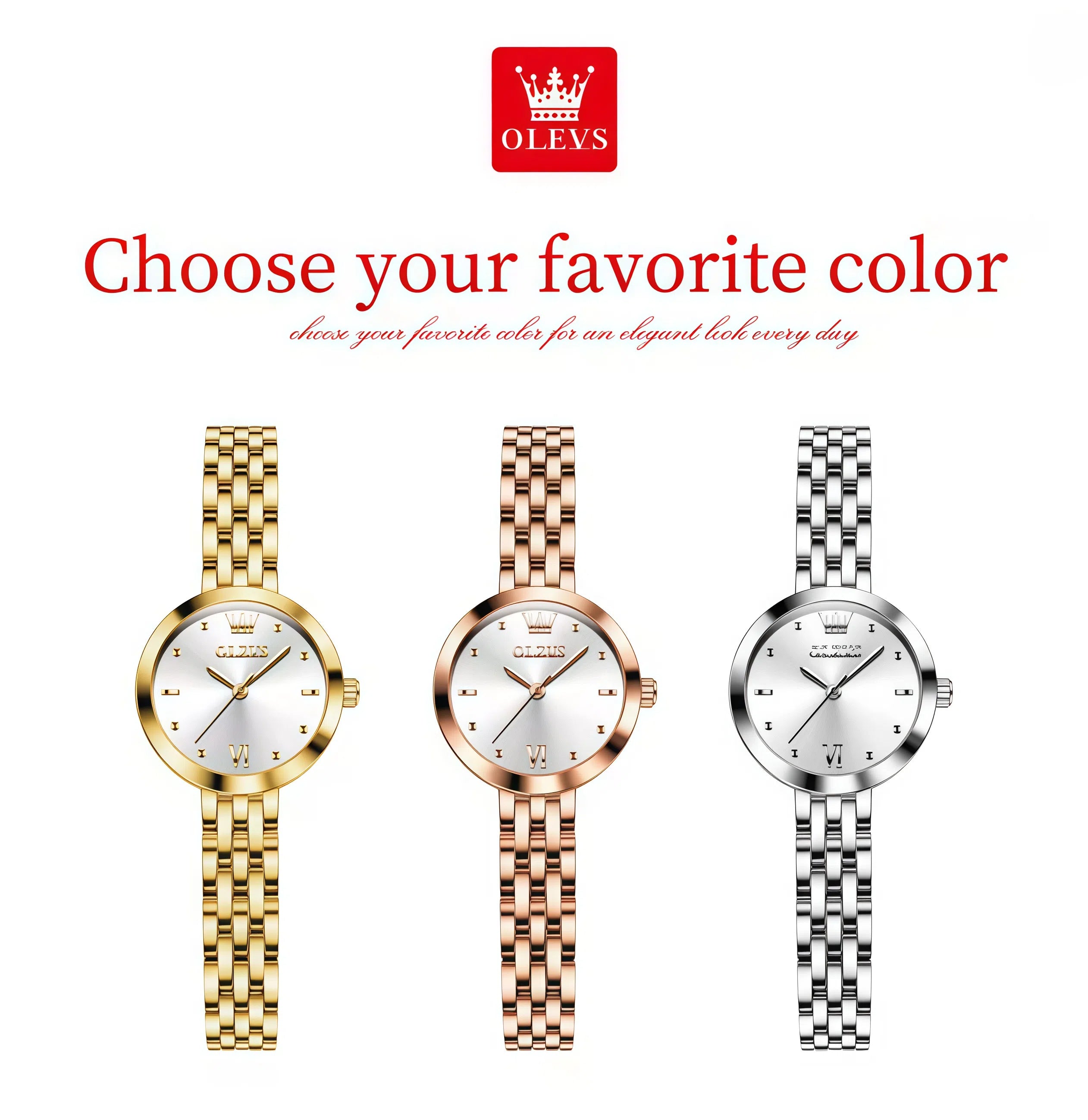 LEVS Luxury Women’s Quartz Watch