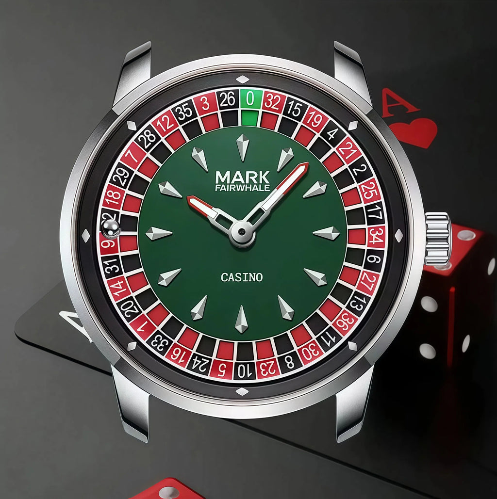 Mark Fairwhale Casino Roulette Dial Watch