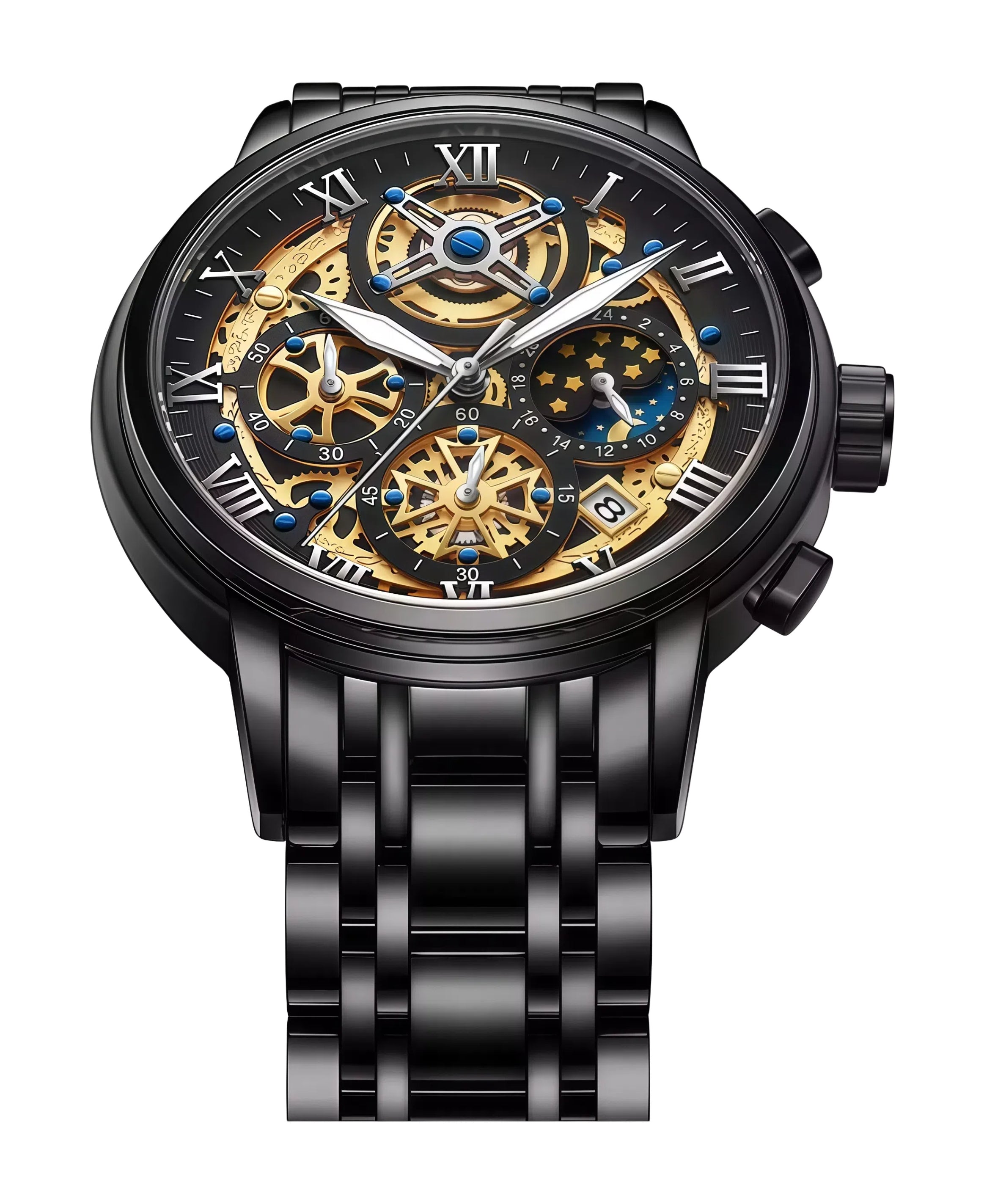 LIGE Luxury Skeleton