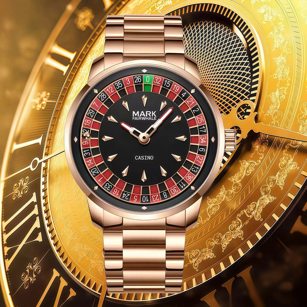 Mark Fairwhale Casino Roulette Dial Watch