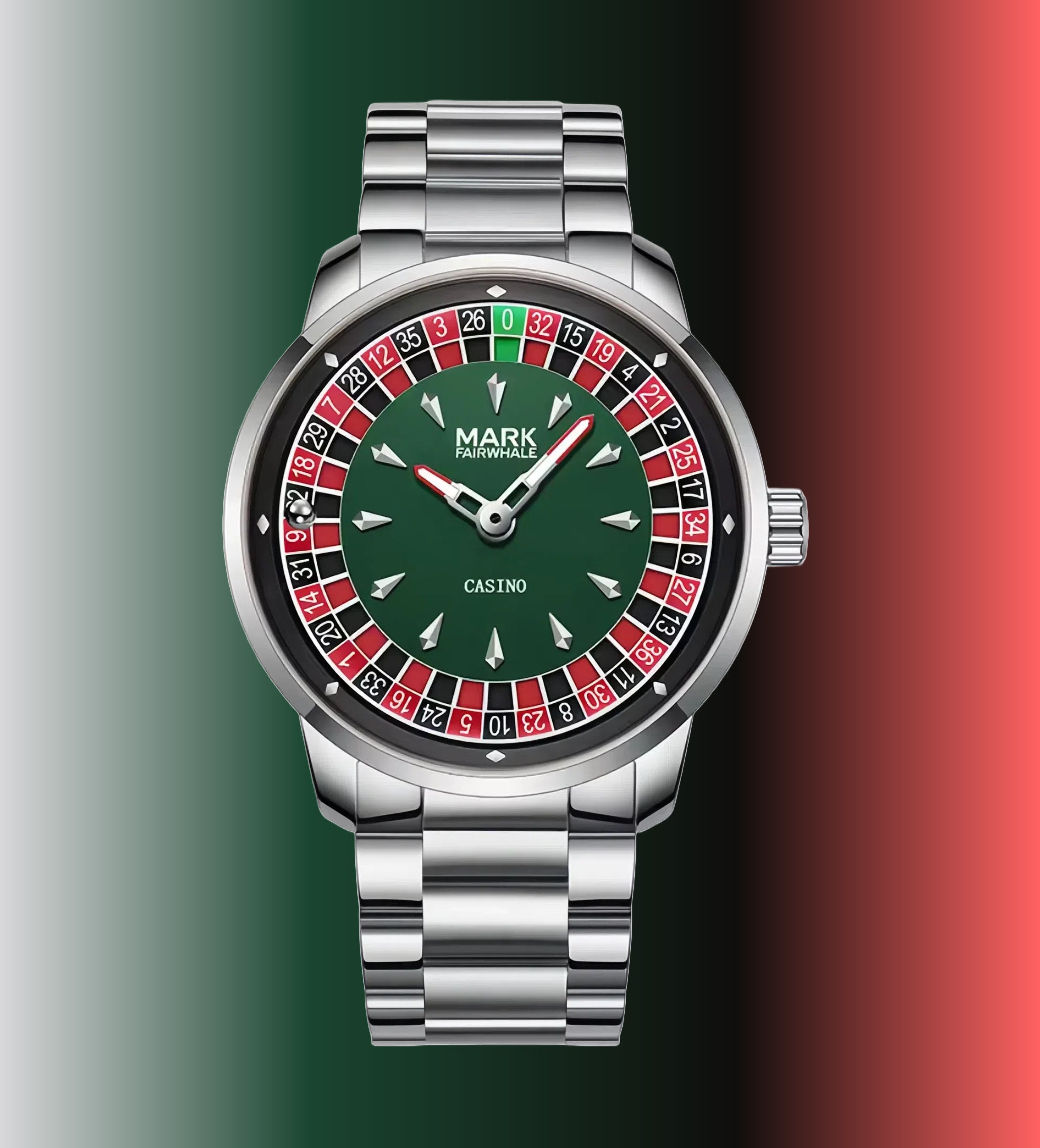 Mark Fairwhale Casino Roulette Dial Watch